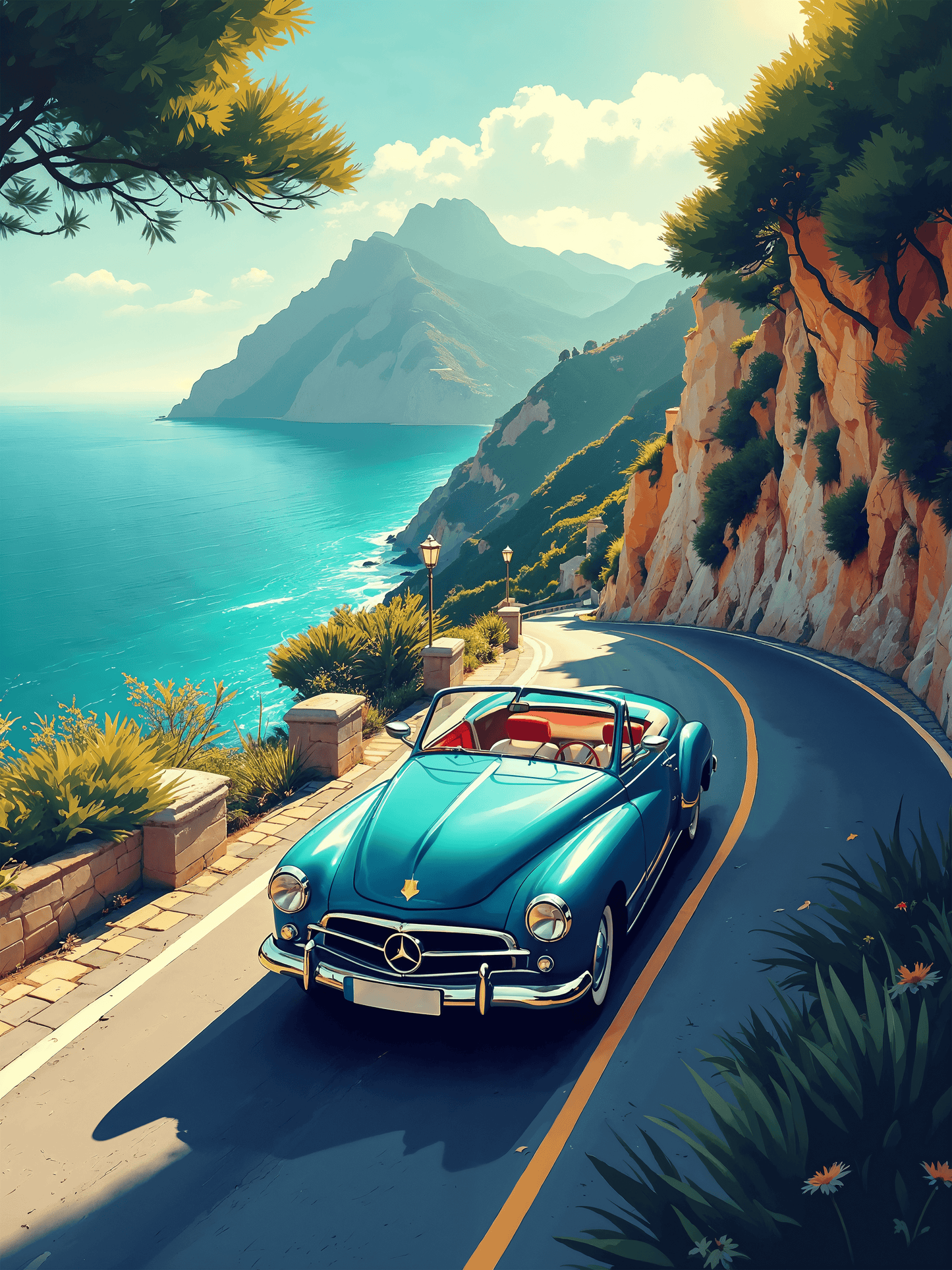 Road Beyond the Cliffs II