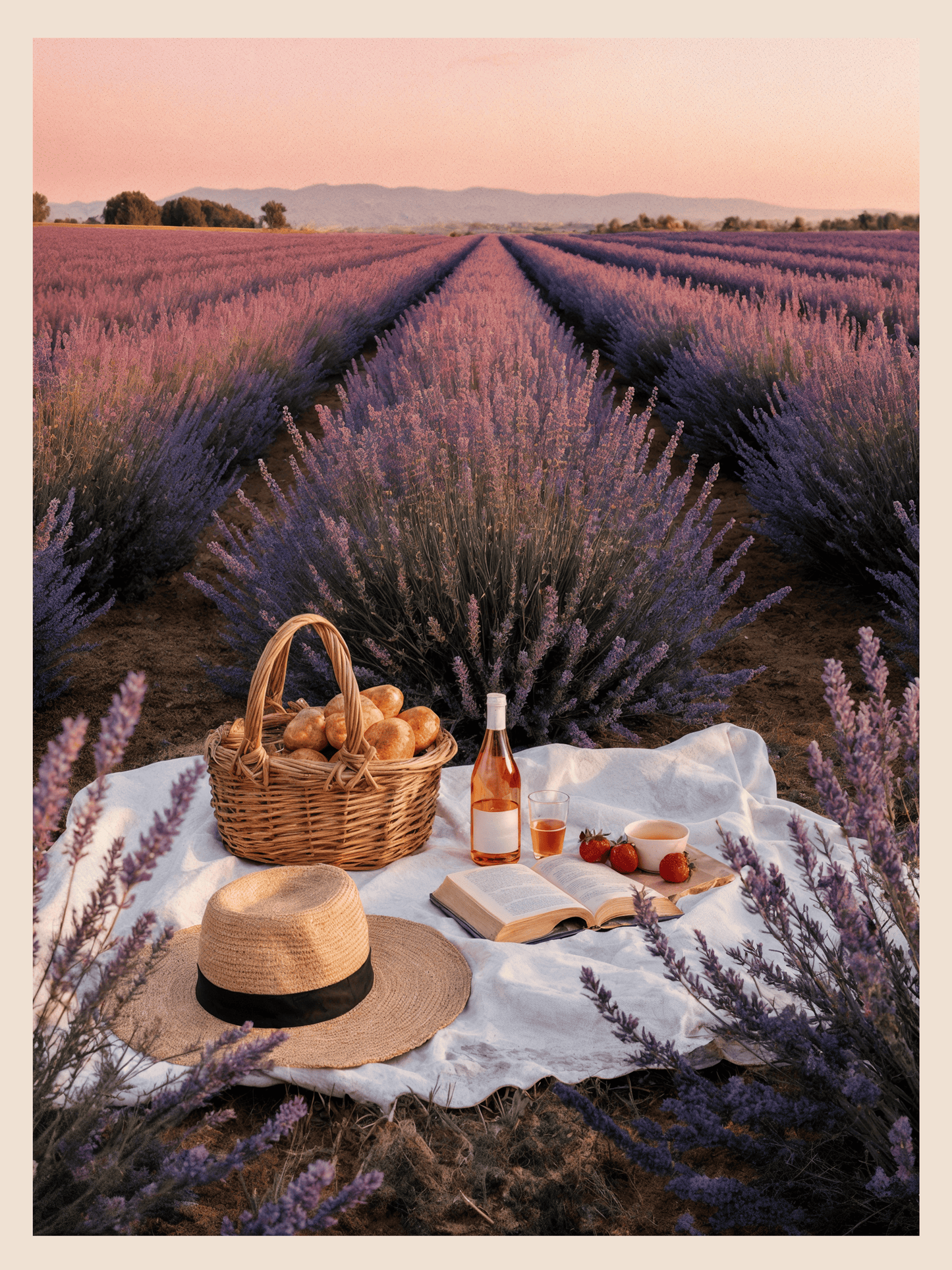Picnic on the Lavenders