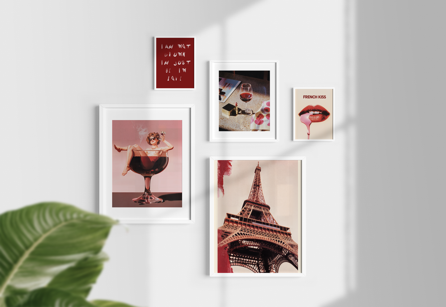 Woman in Wine Sip