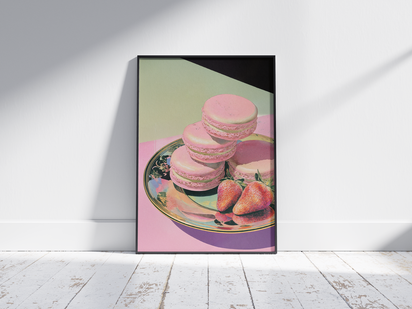 Strawberry Macaron