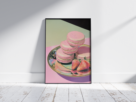 Strawberry Macaron