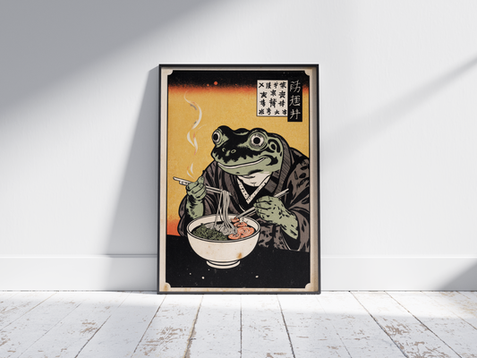 Ramen Lover Frog