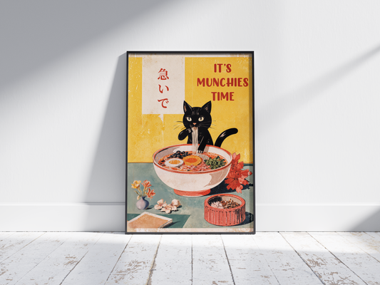 Ramen Lover Cat