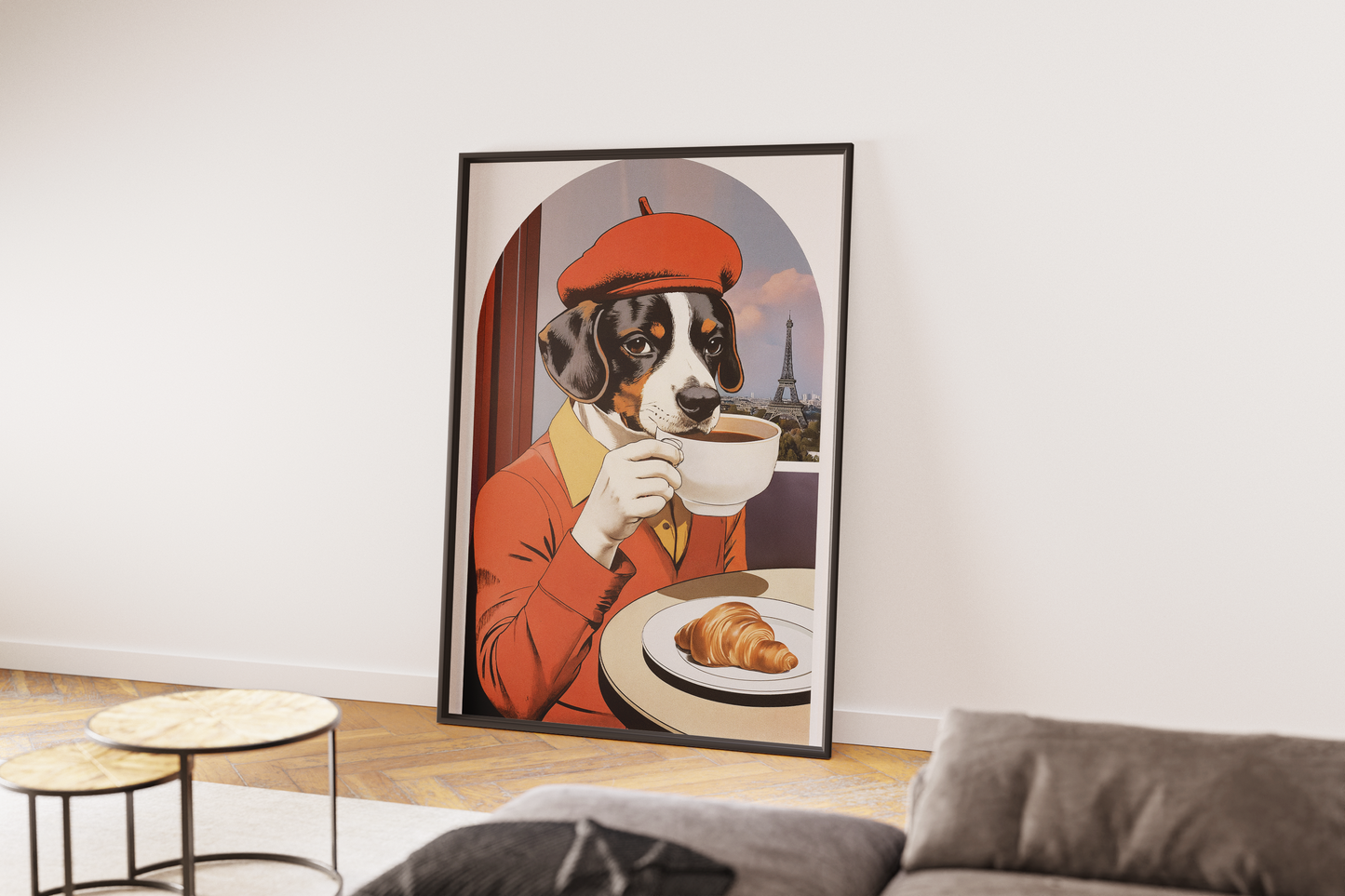 Dog in the Suit