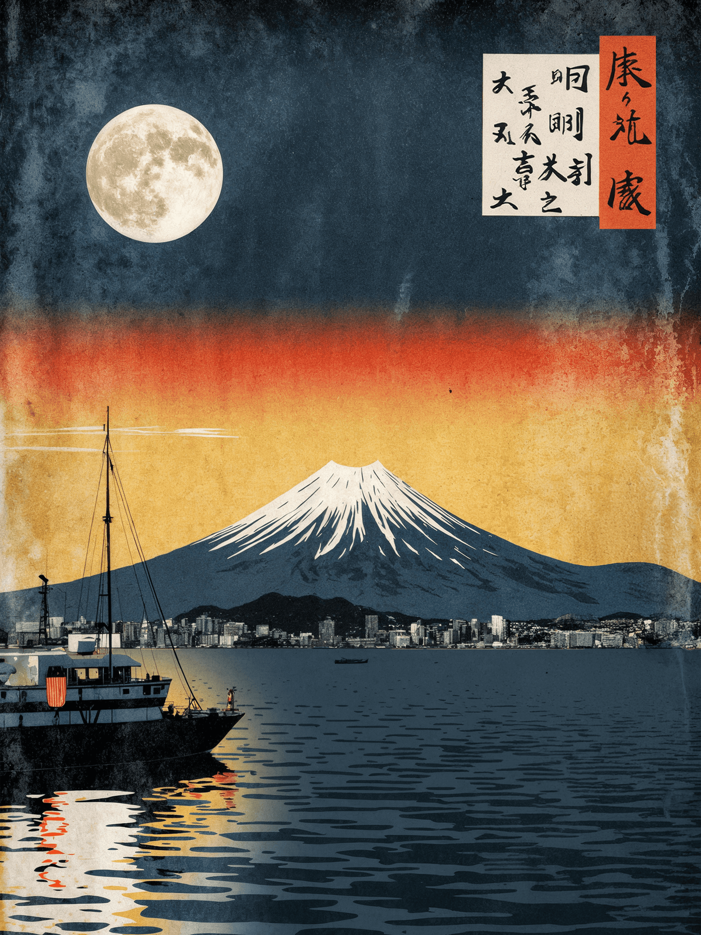 Mount Fuji Sunset