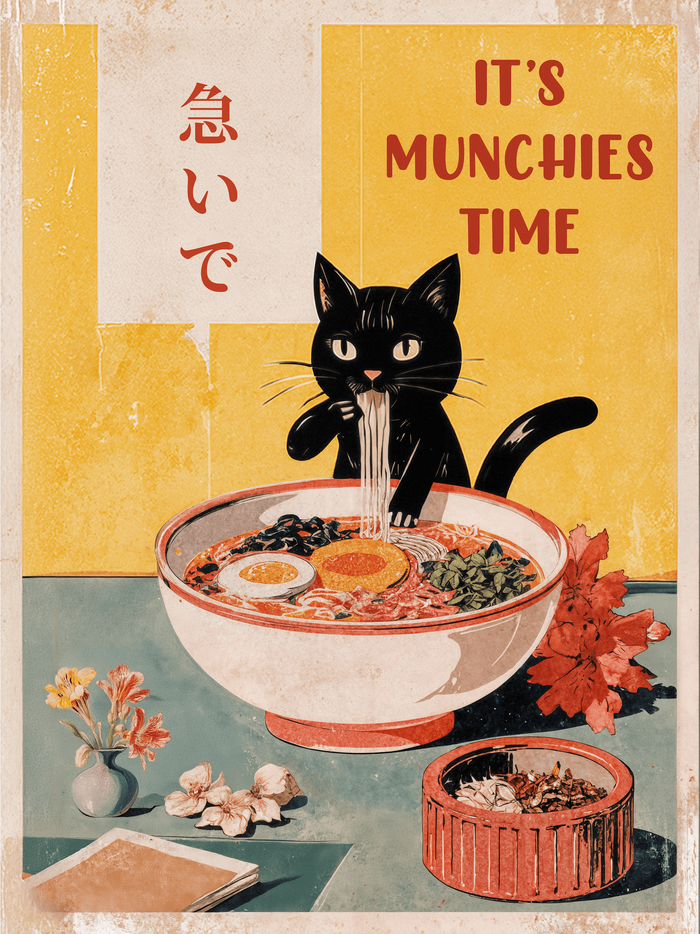Ramen Lover Cat